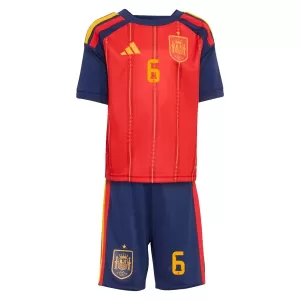 Camiseta España Merino 6 Niños 1ª Equipación Mundial 2026