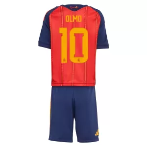 Camiseta España Olmo 10 Niños 1ª Equipación Mundial 2026