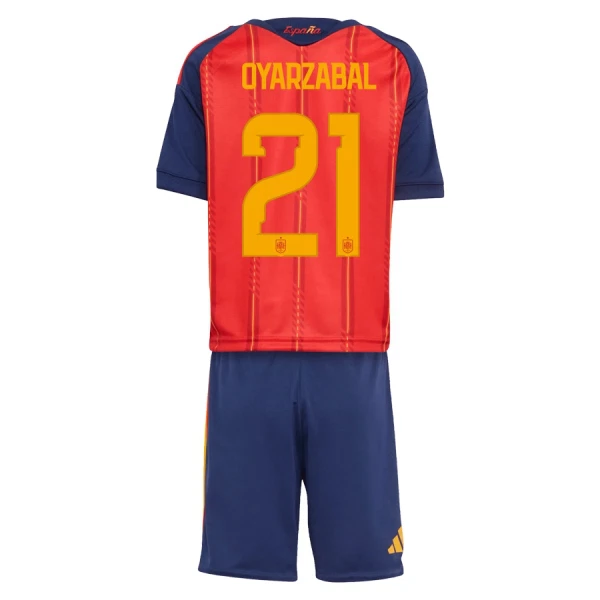 Camiseta España OYARZABAL 21 Niños 1ª Equipación Mundial 2026