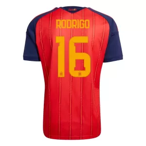 Camiseta España Rodrigo Hernández 16 Hombre 1ª Equipación Mundial 2026