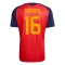 Camiseta España Rodrigo Hernández 16 Hombre 1ª Equipación Mundial 2026