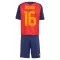 Camiseta España Rodrigo Hernández 16 Niños 1ª Equipación Mundial 2026