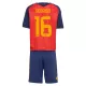 Camiseta España Rodrigo Hernández 16 Niños 1ª Equipación Mundial 2026