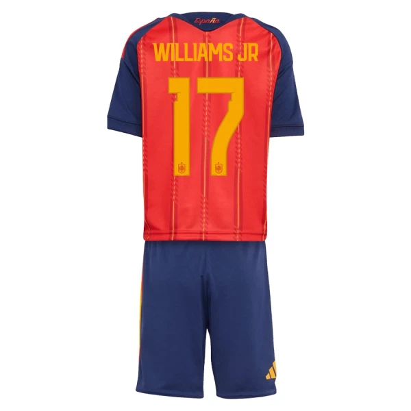 Camiseta España Williams JR 17 Niños 1ª Equipación Mundial 2026