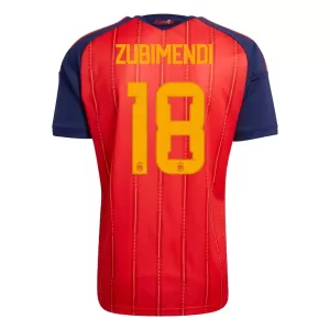 Camiseta España ZUBIMENDI 18 Hombre 1ª Equipación Mundial 2026