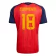 Camiseta España ZUBIMENDI 18 Hombre 1ª Equipación Mundial 2026