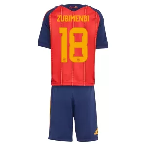Camiseta España ZUBIMENDI 18 Niños 1ª Equipación Mundial 2026