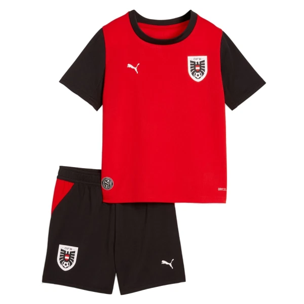 Camiseta Austria Niños 1ª Equipación Mundial 2026