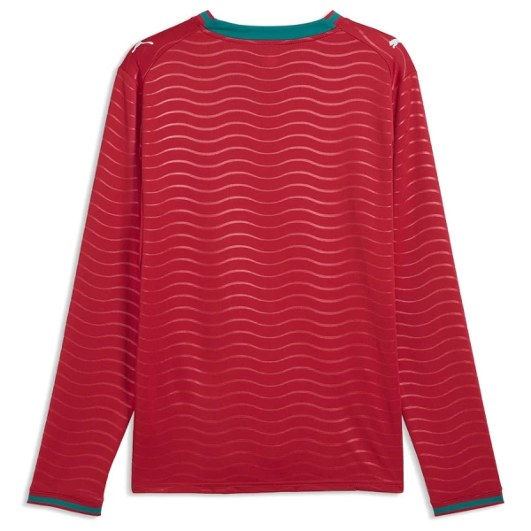 Camiseta Portugal Hombre 1ª Equipación Mundial 2026 Manga Larga