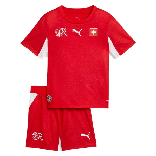 Camiseta Suiza Niños 1ª Equipación Mundial 2026