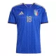 Camiseta Italia Barella 18 Hombre 1ª Equipación Mundial 2026