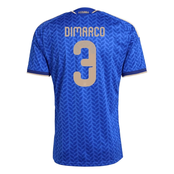 Camiseta Italia Dimarco 3 Hombre 1ª Equipación Mundial 2026