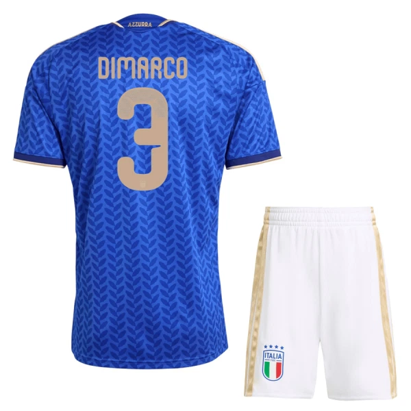 Camiseta Italia Dimarco 3 Niños 1ª Equipación Mundial 2026 Camiseta Italia Dimarco 3 Niños 1ª Equipación Mundial 2026