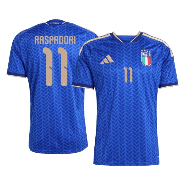 Camiseta Italia Raspadori 11 Hombre 1ª Equipación Mundial 2026
