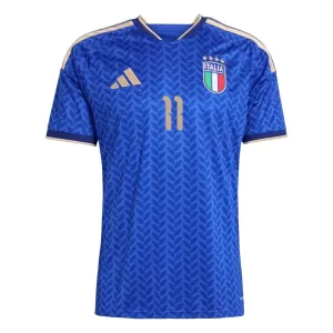 Camiseta Italia Raspadori 11 Hombre 1ª Equipación Mundial 2026
