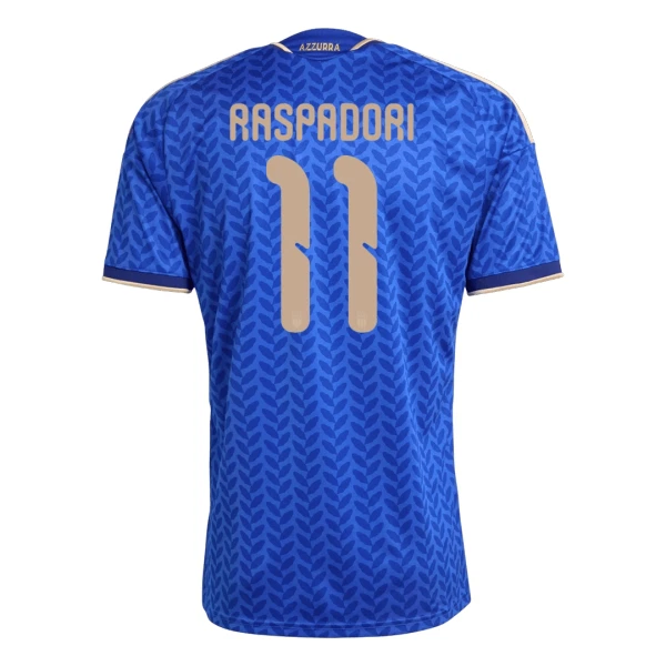 Camiseta Italia Raspadori 11 Hombre 1ª Equipación Mundial 2026
