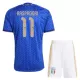 Camiseta Italia Raspadori 11 Niños 1ª Equipación Mundial 2026
