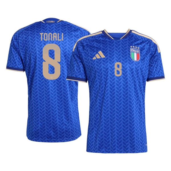 Camiseta Italia Tonali 8 Hombre 1ª Equipación Mundial 2026