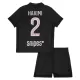 Camiseta Paris Saint-Germain Achraf Hakimi 2 Niños 4ª Equipación Jordan 25/26