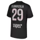 Camiseta Paris Saint-Germain B. Barcola 29 Hombre 4ª Equipación Jordan 25/26