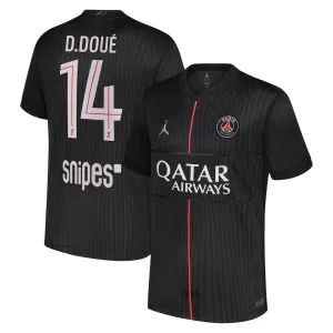 Camiseta Paris Saint-Germain D. Doue 14 Hombre 4ª Equipación Jordan 25/26