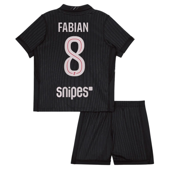 Camiseta Paris Saint-Germain Fabian Ruiz 8 Niños 4ª Equipación Jordan 25/26