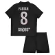 Camiseta Paris Saint-Germain Fabian Ruiz 8 Niños 4ª Equipación Jordan 25/26