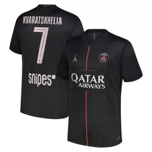 Camiseta Paris Saint-Germain Kvaratskhelia 7 Hombre 4ª Equipación Jordan 25/26
