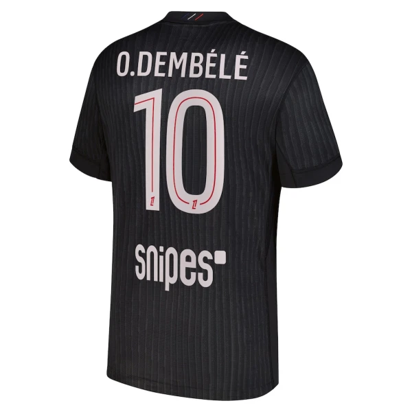 Camiseta Paris Saint-Germain Ousmane Dembélé 10 Hombre 4ª Equipación Jordan 25/26