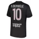 Camiseta Paris Saint-Germain Ousmane Dembélé 10 Hombre 4ª Equipación Jordan 25/26