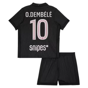 Camiseta Paris Saint-Germain Ousmane Dembélé 10 Niños 4ª Equipación Jordan 25/26
