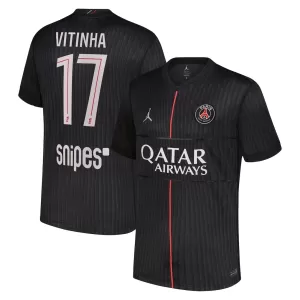 Camiseta Paris Saint-Germain Vitinha 17 Hombre 4ª Equipación Jordan 25/26