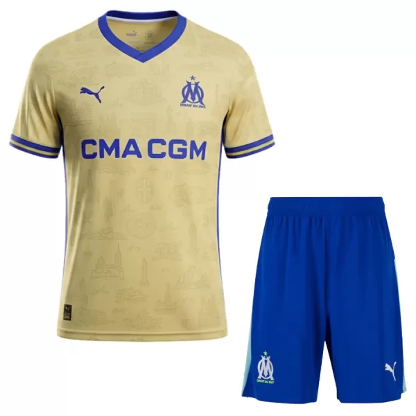 Camiseta Olympique de Marseille Niños 4ª Equipación 25/26