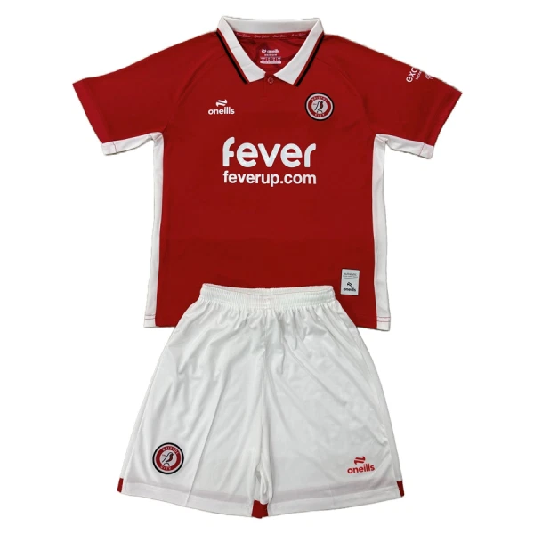 Camiseta Bristol City Niños 1ª Equipación 25/26