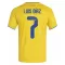 Camiseta Colombia Luis Díaz 7 Hombre 1ª Equipación Mundial 2026