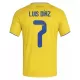 Camiseta Colombia Luis Díaz 7 Hombre 1ª Equipación Mundial 2026