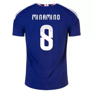 Camiseta Japón Minamino 8 Hombre 1ª Equipación Mundial 2026