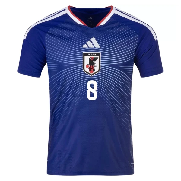 Camiseta Japón Minamino 8 Hombre 1ª Equipación Mundial 2026