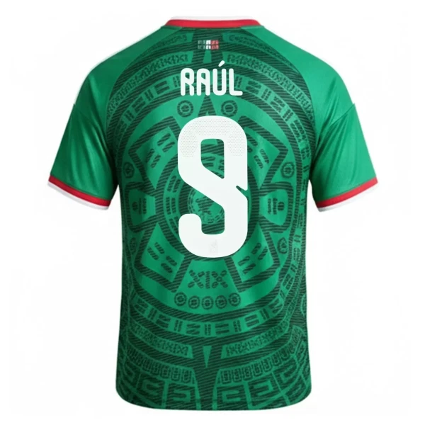 Camiseta México Raul 9 Hombre 1ª Equipación Mundial 2026