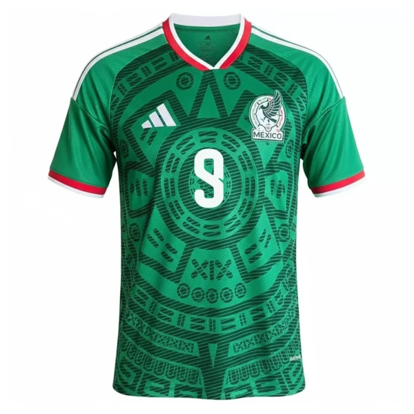 Camiseta México Raul 9 Hombre 1ª Equipación Mundial 2026
