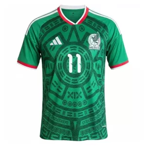 Camiseta México S.Gimenez 11 Hombre 1ª Equipación Mundial 2026
