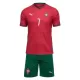 Camiseta Portugal Cristiano Ronaldo 7 Niños 1ª Equipación Mundial 2026