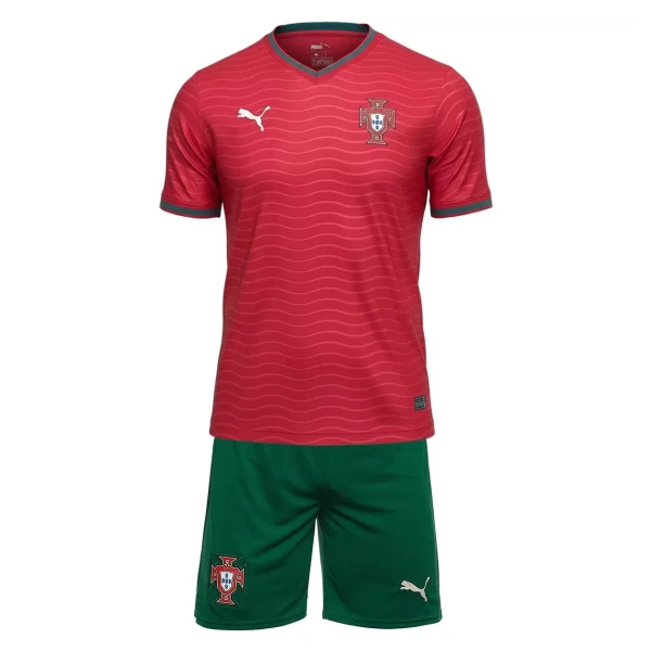 Camiseta Portugal Niños 1ª Equipación Mundial 2026