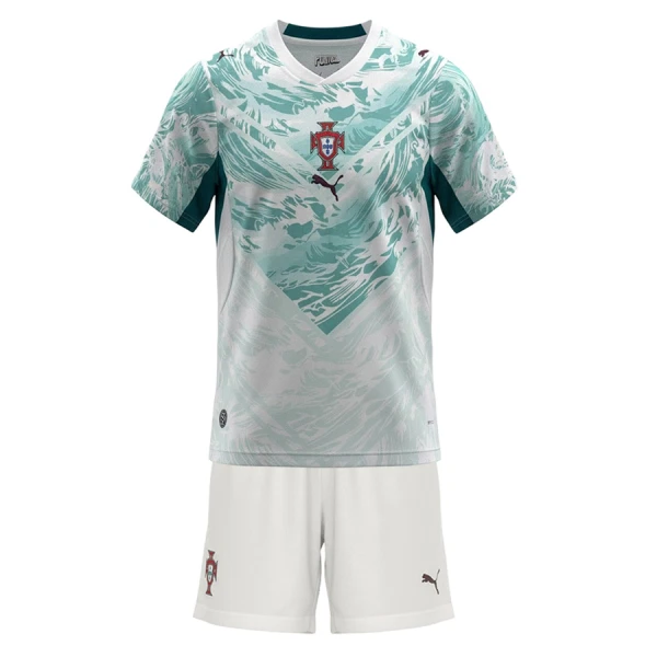 Camiseta Portugal Niños 2ª Equipación Mundial 2026