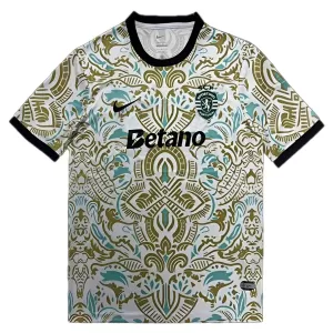 Camiseta Sporting CP Hombre 25/26 Blanco Edición Especial