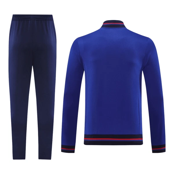 Conjunto De Chaqueta De Entrenamiento Olympique Lyonnais Hombre 25/26 Azul