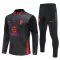 Conjunto de sudadera de entrenamiento AC Milan Hombre 25/26 Negro