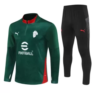 Conjunto de sudadera de entrenamiento AC Milan Hombre 25/26 Verde
