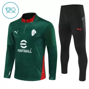 Conjunto de sudadera de entrenamiento AC Milan Niños 25/26 Verde