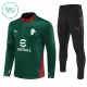 Conjunto de sudadera de entrenamiento AC Milan Niños 25/26 Verde
